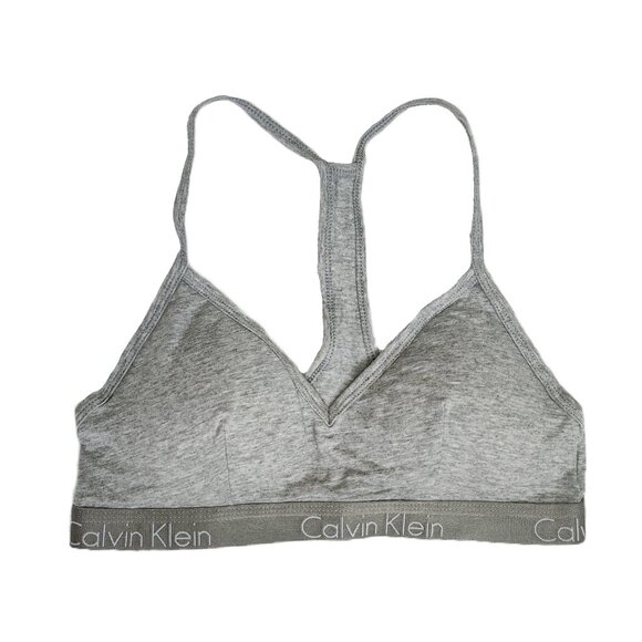 *New Low Price* Calvin Klein Grey Bralette sz M - Picture 1 of 6
